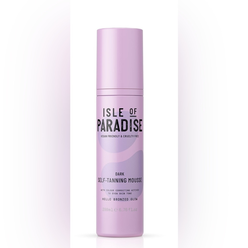 Isle of Paradise Dark Tanning Mousse NIB 6.7oz